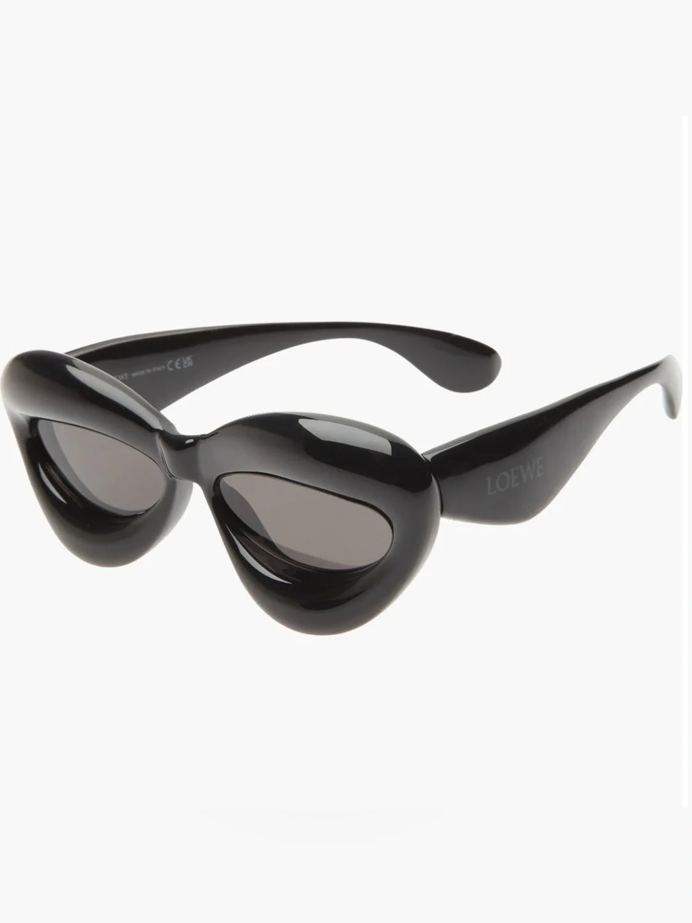 Loewe Black Chunky Cat-Eye Sunglasses Women Brand New